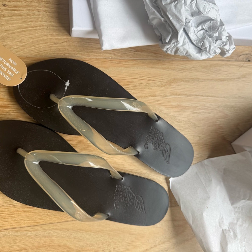 Ancient Greek Saionara Jelly Sandals - Nude - Picture 3 of 10